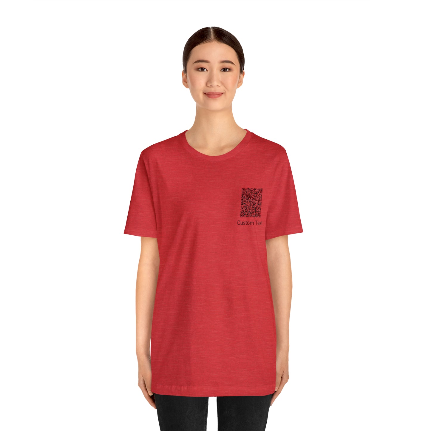 Unisex Jersey Short Sleeve Tee (Back Design)