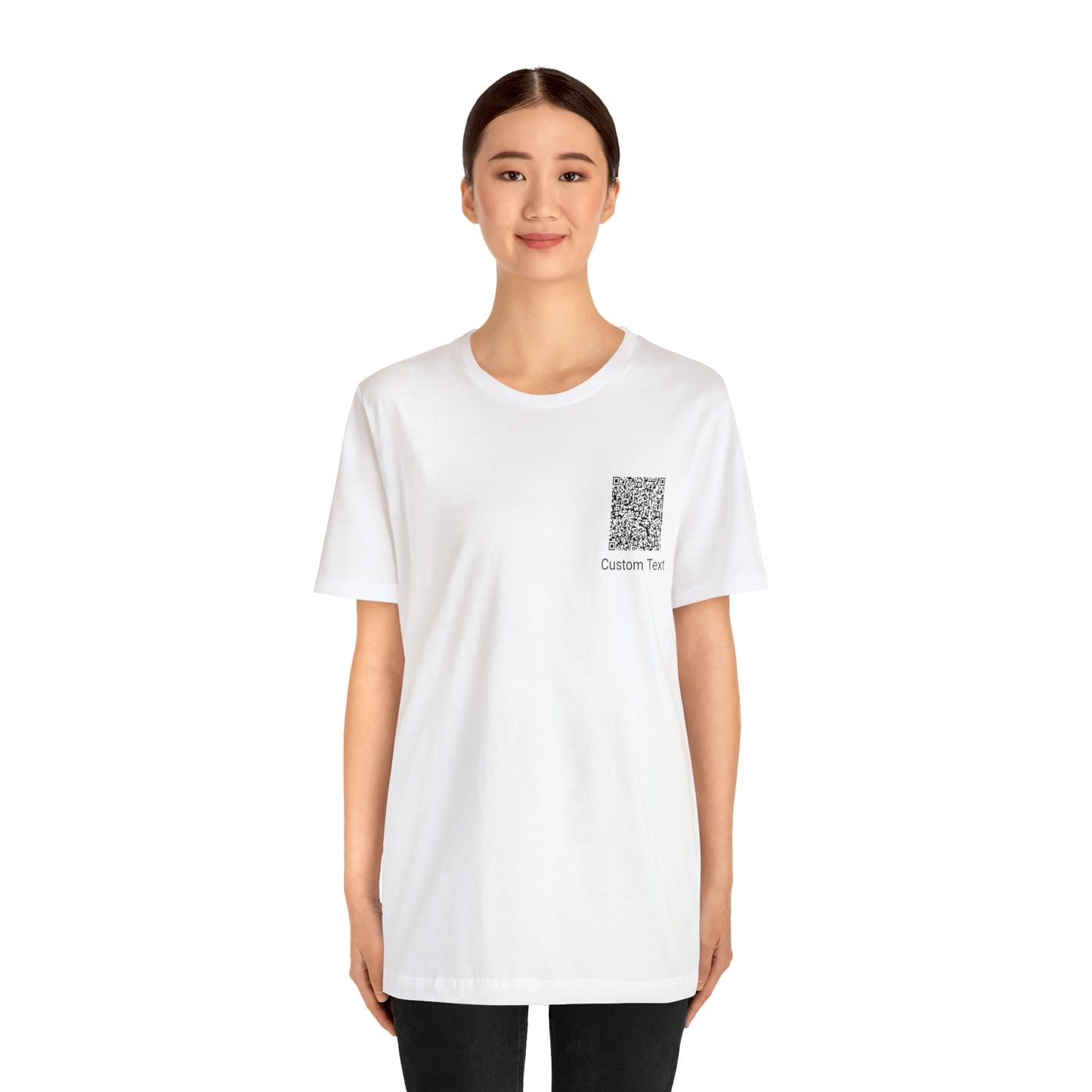 Unisex Jersey Short Sleeve Tee (Back Design)