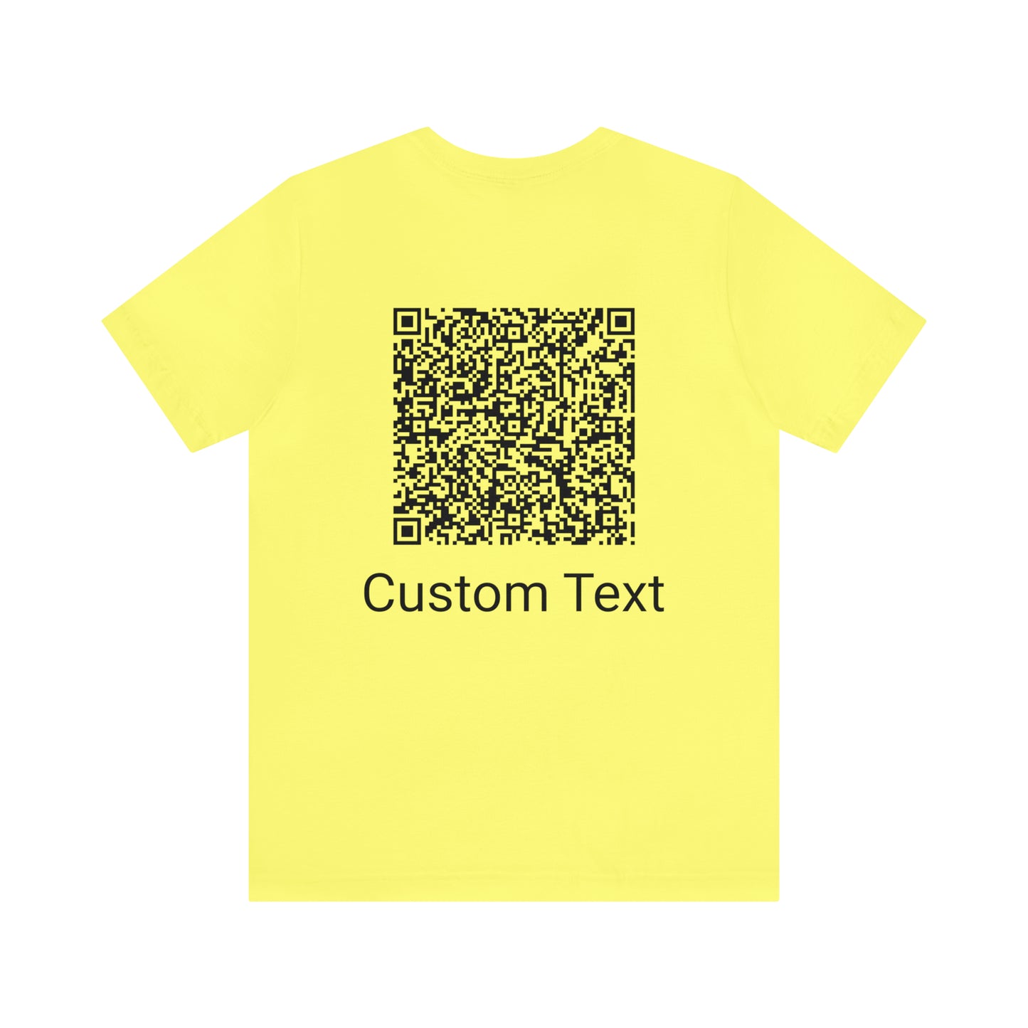 Unisex Jersey Short Sleeve Tee (Back Design)