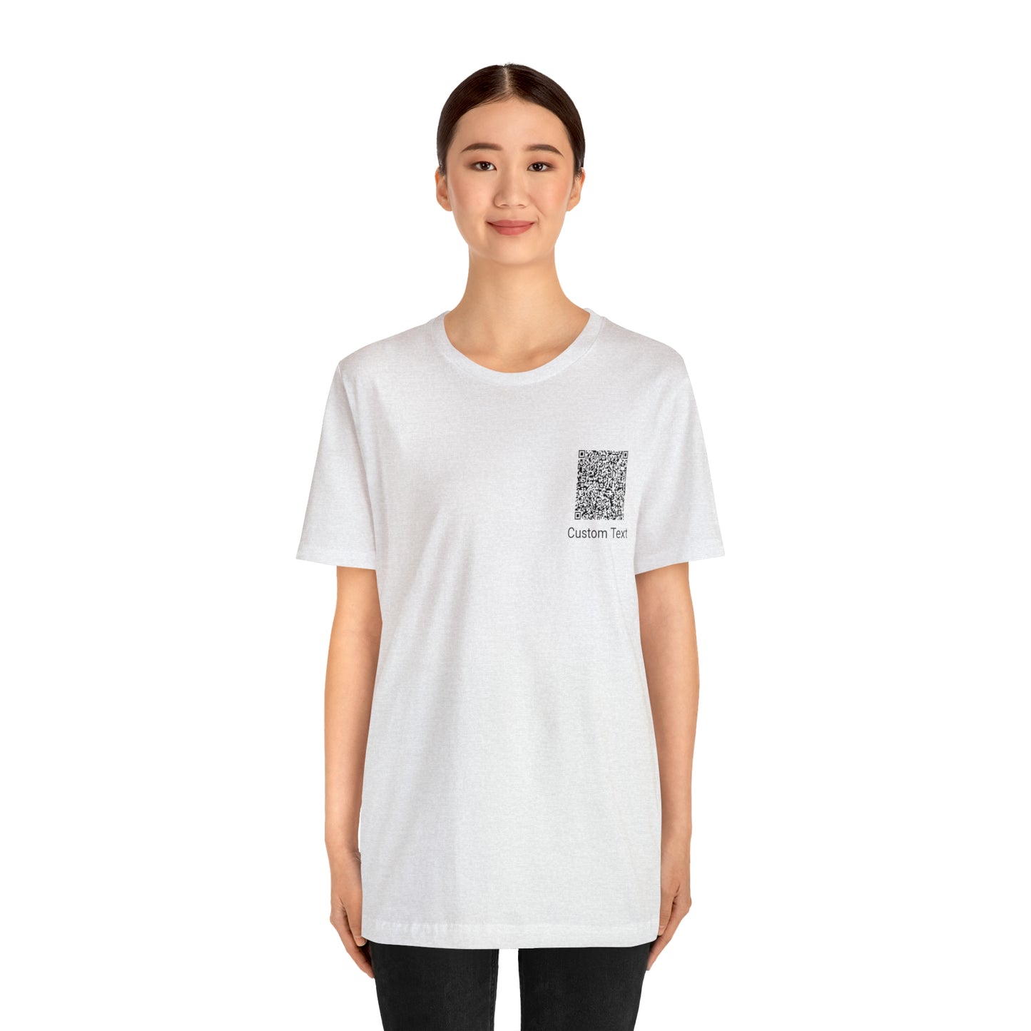Unisex Jersey Short Sleeve Tee (Back Design)