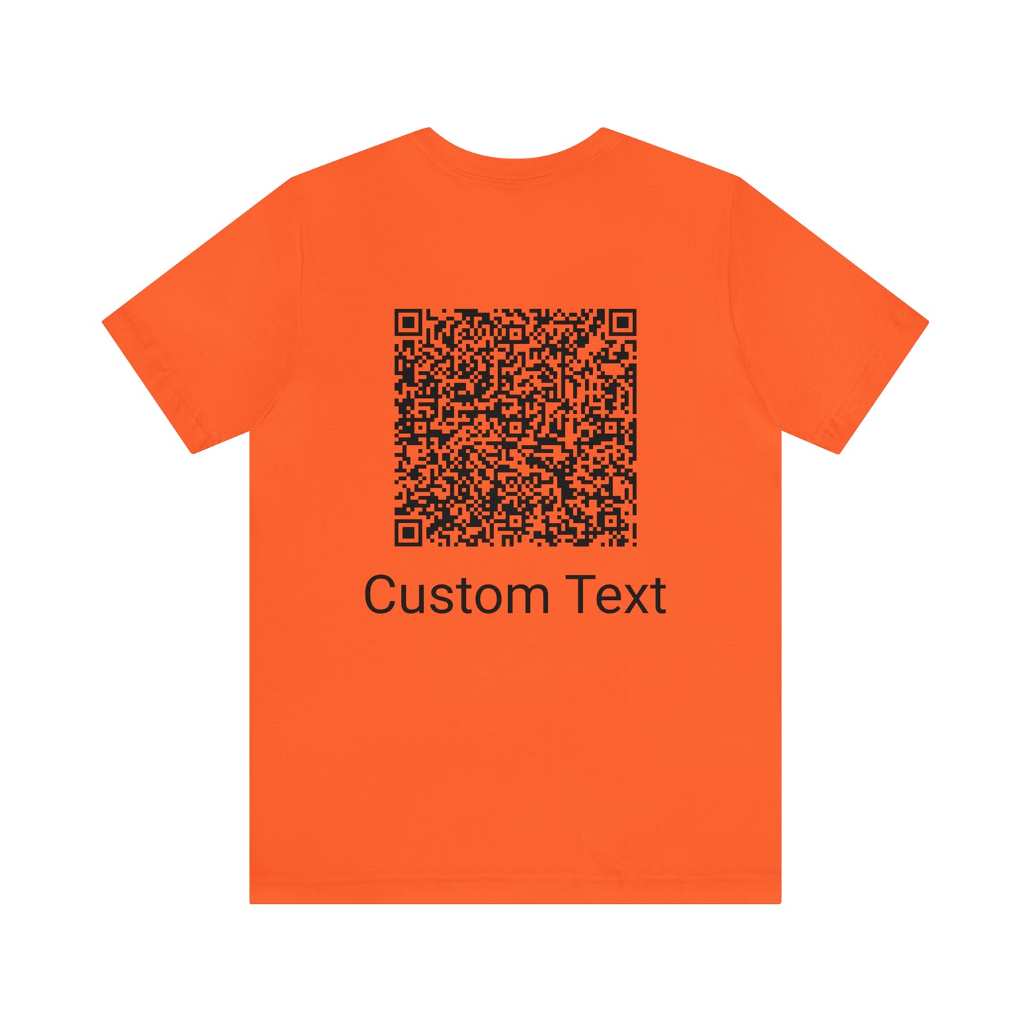 Unisex Jersey Short Sleeve Tee (Back Design)