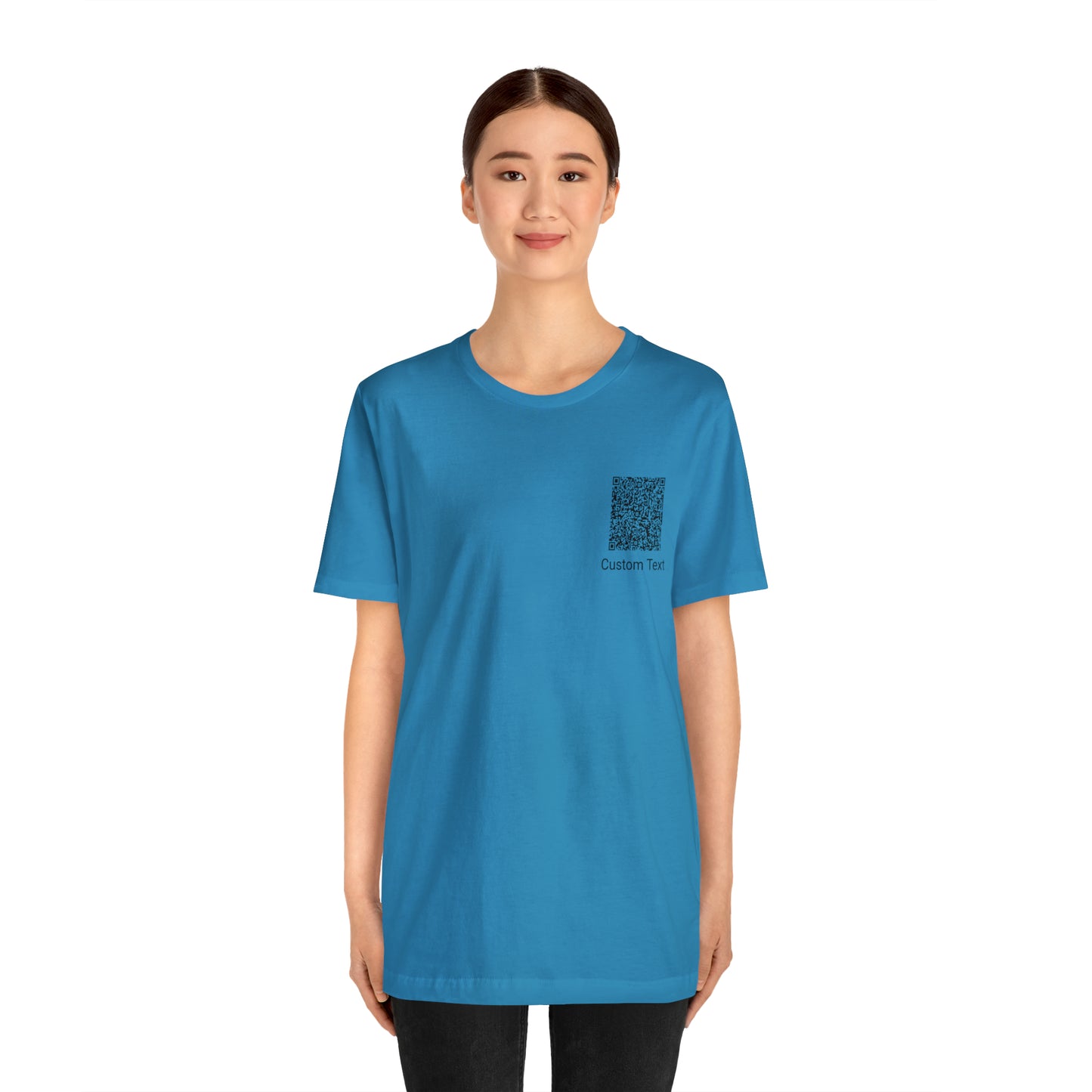 Unisex Jersey Short Sleeve Tee (Back Design)