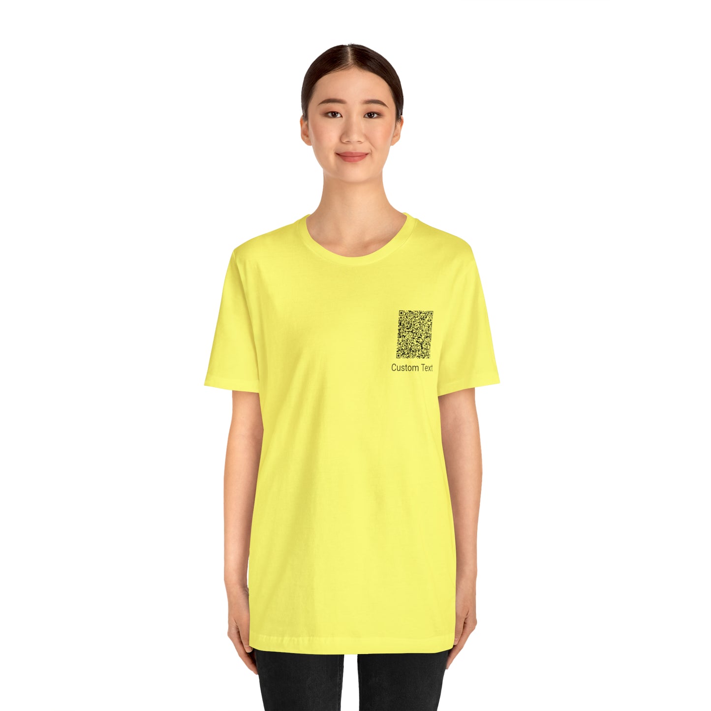 Unisex Jersey Short Sleeve Tee (Back Design)