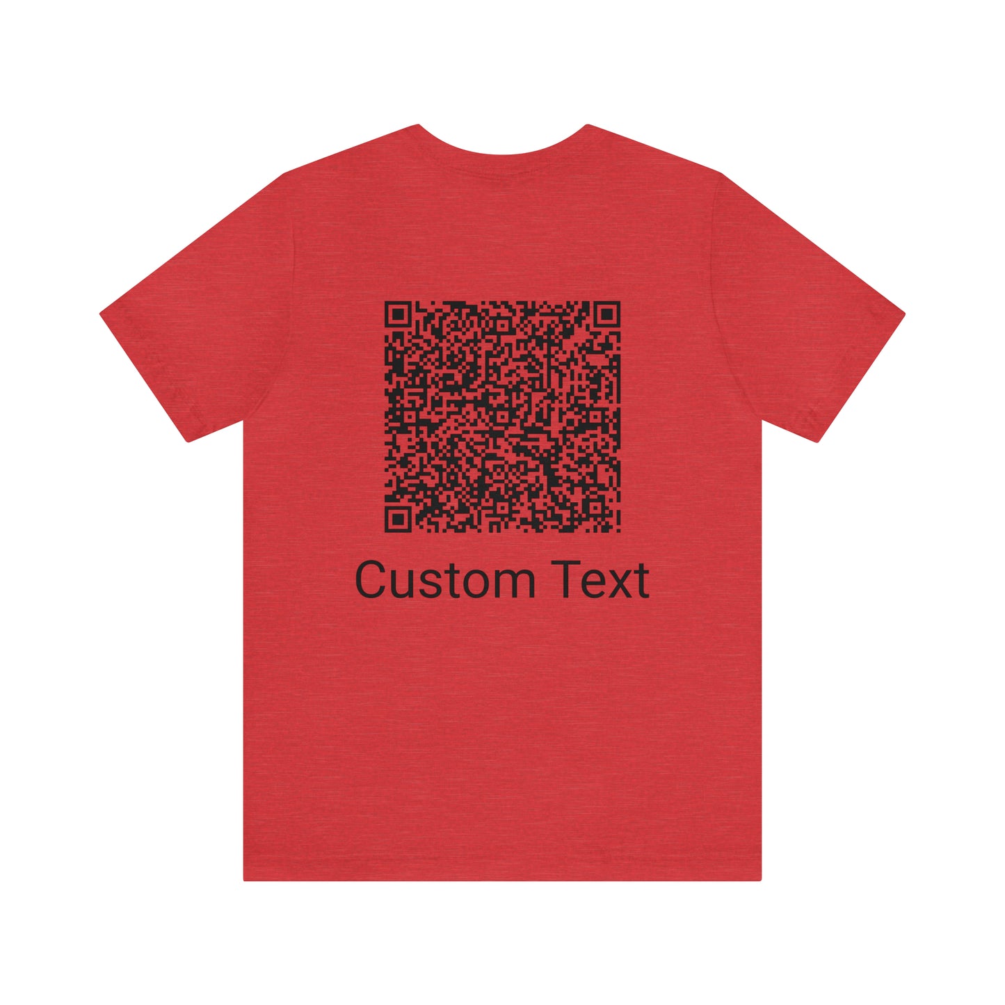 Unisex Jersey Short Sleeve Tee (Back Design)