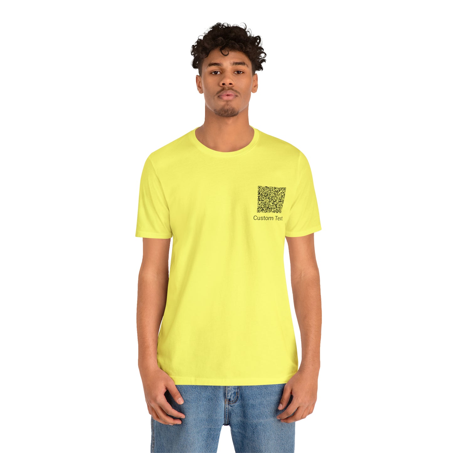 Unisex Jersey Short Sleeve Tee (Back Design)