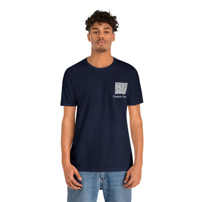 Unisex Jersey Short Sleeve Tee (Back Design)