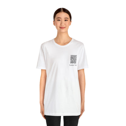 Unisex Jersey Short Sleeve Tee (Back Design)