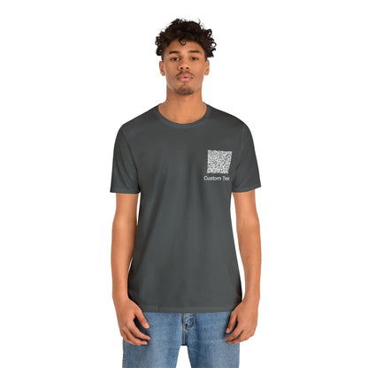 Unisex Jersey Short Sleeve Tee (Back Design)
