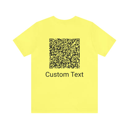 Unisex Jersey Short Sleeve Tee (Back Design)