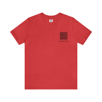 Unisex Jersey Short Sleeve Tee (Back Design)