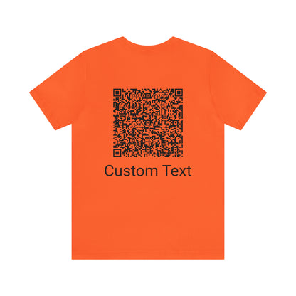 Unisex Jersey Short Sleeve Tee (Back Design)