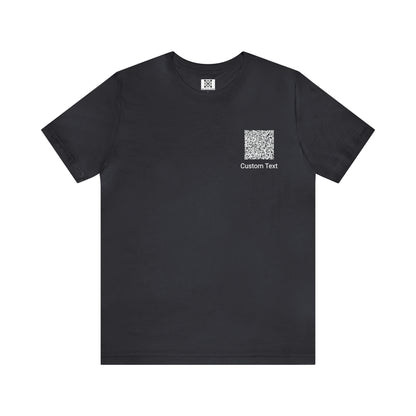 Unisex Jersey Short Sleeve Tee (Back Design)