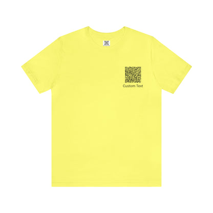 Unisex Jersey Short Sleeve Tee (Back Design)
