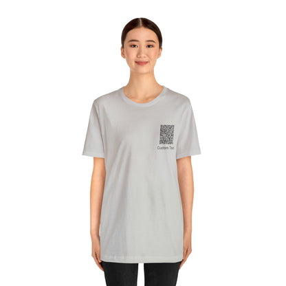 Unisex Jersey Short Sleeve Tee (Back Design)
