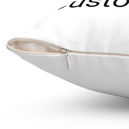Spun Polyester Square Pillow