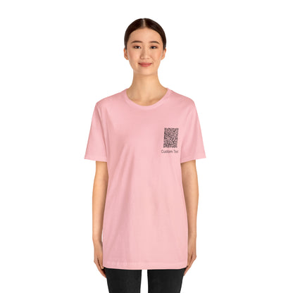 Unisex Jersey Short Sleeve Tee (Back Design)
