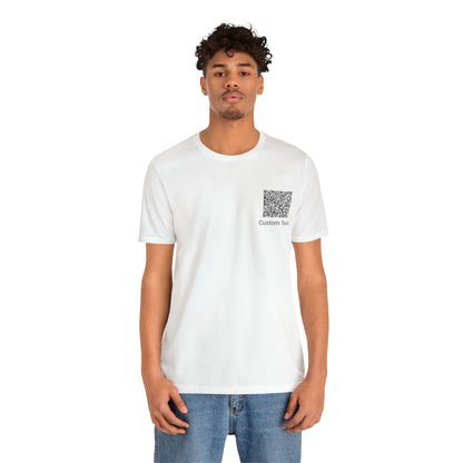 Unisex Jersey Short Sleeve Tee (Back Design)