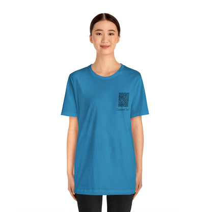Unisex Jersey Short Sleeve Tee (Back Design)