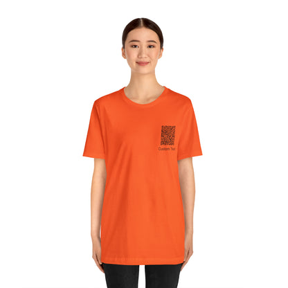 Unisex Jersey Short Sleeve Tee (Back Design)