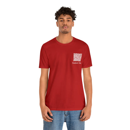 Unisex Jersey Short Sleeve Tee (Back Design)
