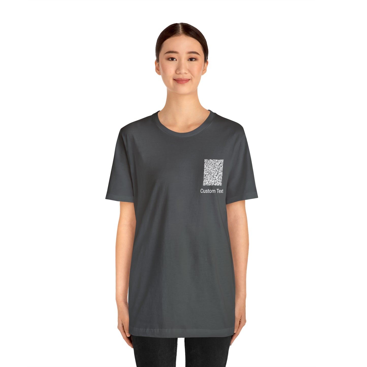 Unisex Jersey Short Sleeve Tee (Back Design)