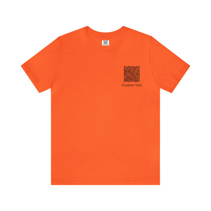 Unisex Jersey Short Sleeve Tee (Back Design)