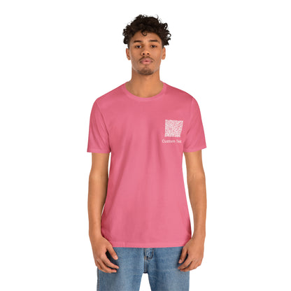 Unisex Jersey Short Sleeve Tee (Back Design)