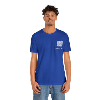 Unisex Jersey Short Sleeve Tee (Back Design)