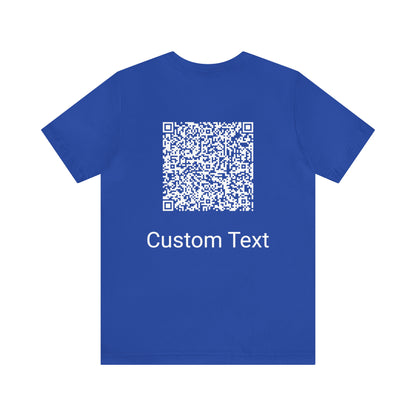 Unisex Jersey Short Sleeve Tee (Back Design)