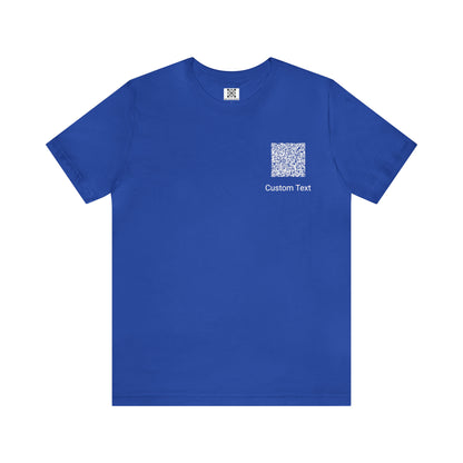 Unisex Jersey Short Sleeve Tee (Back Design)