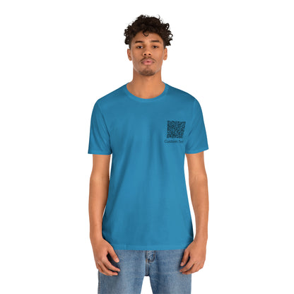 Unisex Jersey Short Sleeve Tee (Back Design)