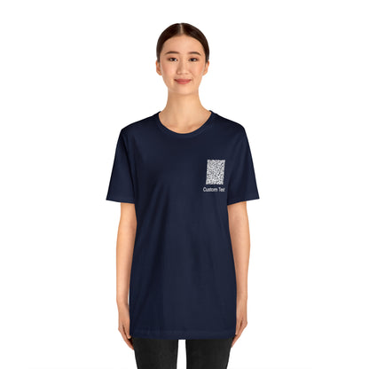 Unisex Jersey Short Sleeve Tee (Back Design)