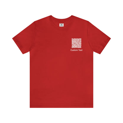 Unisex Jersey Short Sleeve Tee (Back Design)